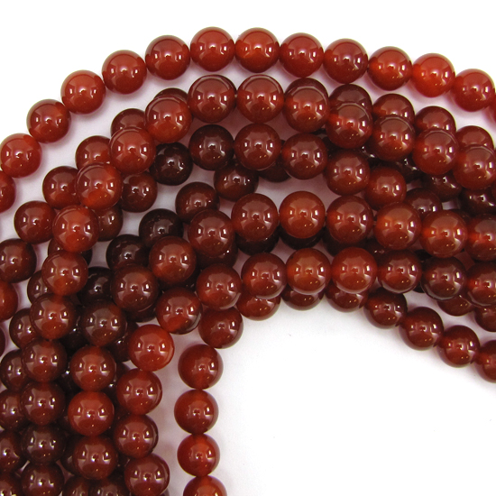 15" 4mm 6mm 8mm 10mm 12mm Blue Carnelian Natural Agate Gemstone Round Beads 