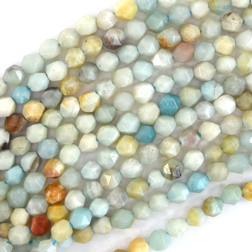 Details about   Amazonite 6MM To 10MM Step Cut Tumble Shape Gemstone Beads 14 Inches Strand 