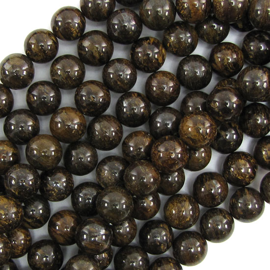 Natural Bronzite Jasper Gemstone Faceted Round Beads 15" 4mm 6mm 8mm 10mm 12mm 