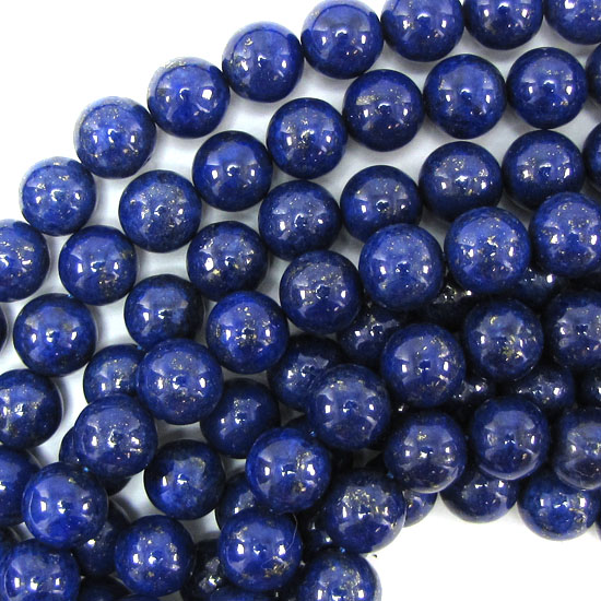 Lapis Lazuli Beads Strand 15" Drip Drop Shape Navy Natural Stone Color Enhanced 