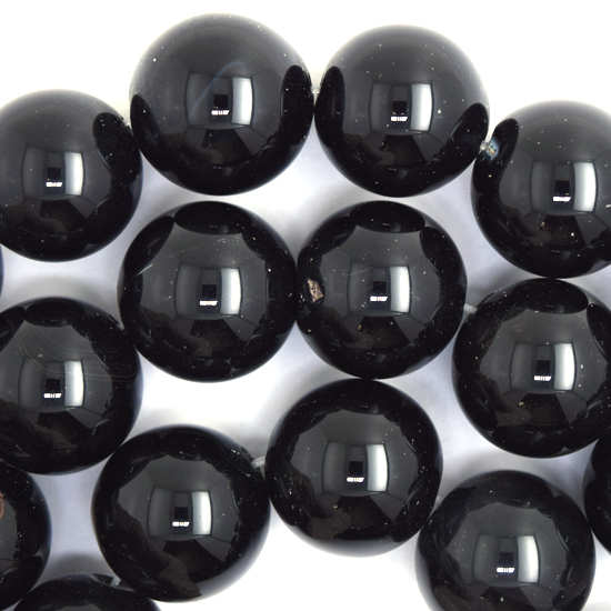 4mm To 14mm Faceted Black Agate Onyx Round Loose Beads – 15" Strand (Center-Drilled, 1mm Hole) – PL319 – For Jewelry Making